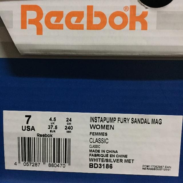 Reebok(リーボック)の新品 24.0cm リーボック ポンプ フューリー サンダル マグ BD3186 レディースの靴/シューズ(サンダル)の商品写真