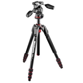 マンフロット(Manfrotto)の【箱アリ美品】マンフロット 190Go! アルミニウム三脚(その他)