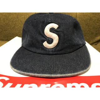 シュプリーム(Supreme)のsupreme Sロゴ キャップ S logo シュプリーム デニム(キャップ)