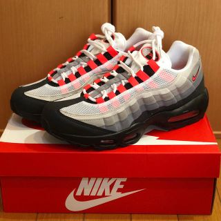 ナイキ(NIKE)のAIR MAX 95 solar red 27.5cm(スニーカー)