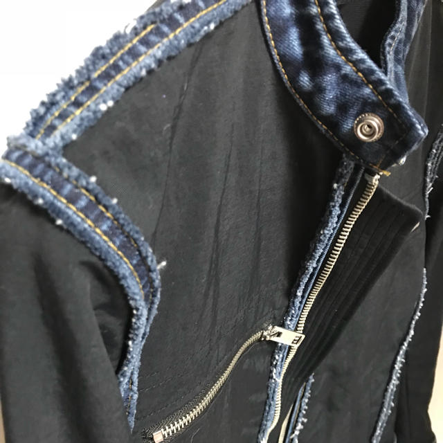 DIESEL(ディーゼル)のディーゼル DIESEL 新作 ジャケット ブルゾン デニム ナイロン 美品 メンズのジャケット/アウター(ブルゾン)の商品写真