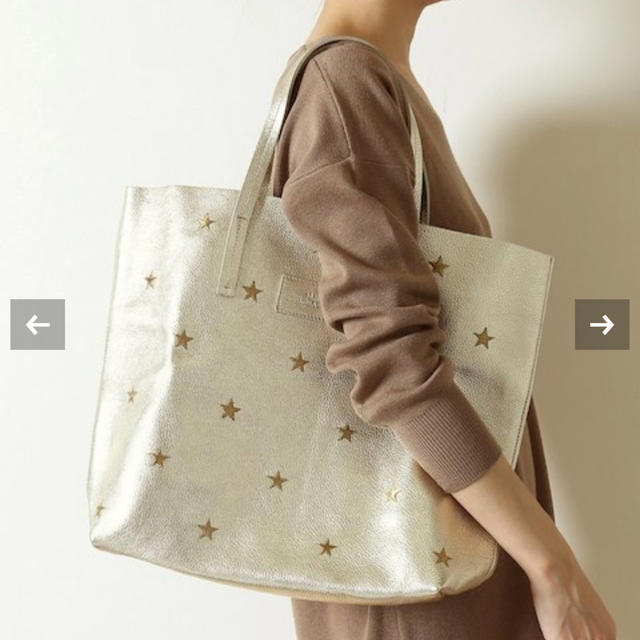 Le Talon - NUR DONATELLA LUCCHI スターシシュウトートS ゴールドの ... 専用です☆NUR DONATELLA LUCCHI スターシシュウトート