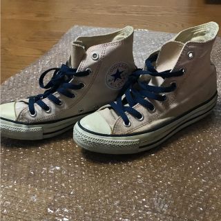 コンバース(CONVERSE)のコンバースオールスター ハイカット 24センチ  薄いピンク(スニーカー)