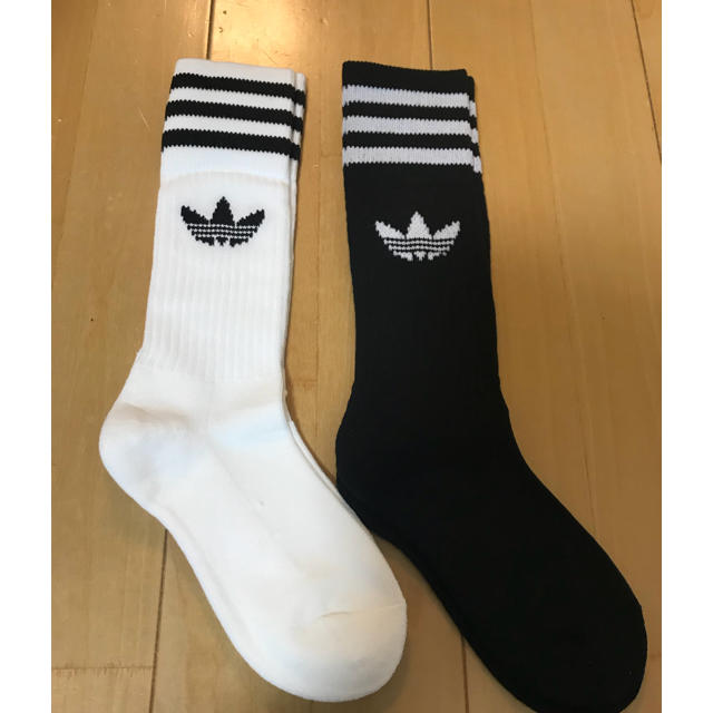 adidas(アディダス)の★未使用★アディダス★靴下★24-26★2足セット レディースのレッグウェア(ソックス)の商品写真