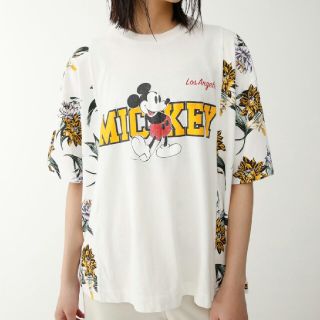 マウジー(moussy)のまっちゃん様専用★SWITCHING MICKEY Tシャツ★マウジー(Tシャツ(半袖/袖なし))