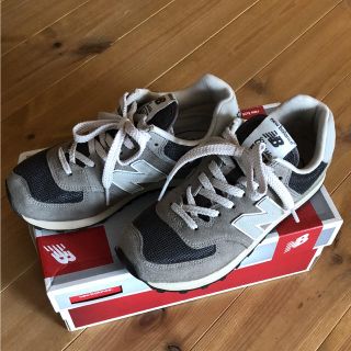 ニューバランス(New Balance)のニューバランス グリーンレーベル購入クラッシックML574グレー(スニーカー)