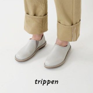 トリッペン(trippen)の新品未使用！トリッペンコンフォートレザーシューズ(ローファー/革靴)