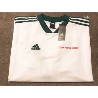 アディダス(adidas)の新品【 Gosha × Adidas 】FOOTBALL TEE ( S )(Tシャツ/カットソー(半袖/袖なし))