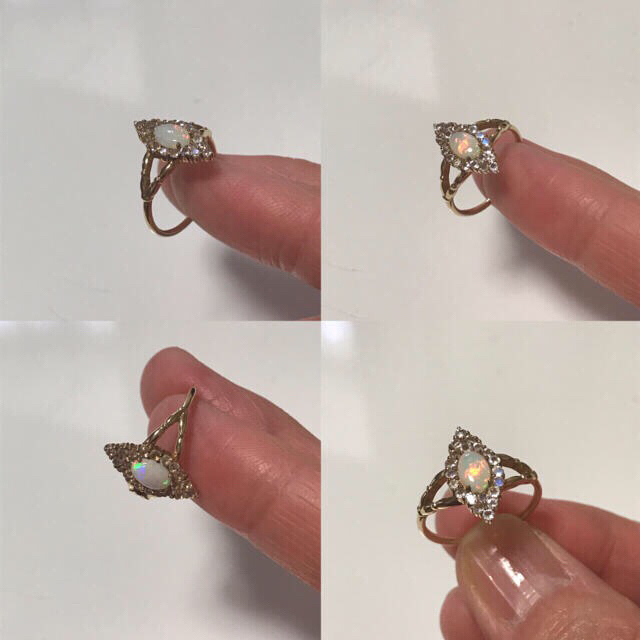 ete(エテ)のete エテ オパールリング レディースのアクセサリー(リング(指輪))の商品写真