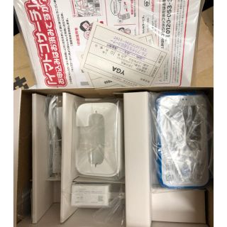 エヌティティドコモ(NTTdocomo)の専用！新品未使用ドコモキッズ携帯 HW01G ブルーピンク(携帯電話本体)