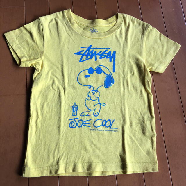 STUSSY(ステューシー)のstussy キッズ m 半袖Ｔシャツ スヌーピー 110cm キッズ/ベビー/マタニティのキッズ服男の子用(90cm~)(Tシャツ/カットソー)の商品写真