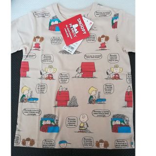 ユニクロ(UNIQLO)の[新品]ユニクロ スヌーピー(Tシャツ/カットソー)