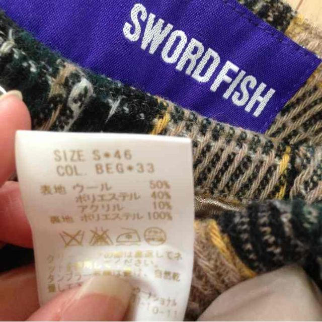 SWORD FISH(ソードフィッシュ)のSWORD FISH 秋 ショートパンツ レディースのパンツ(ショートパンツ)の商品写真