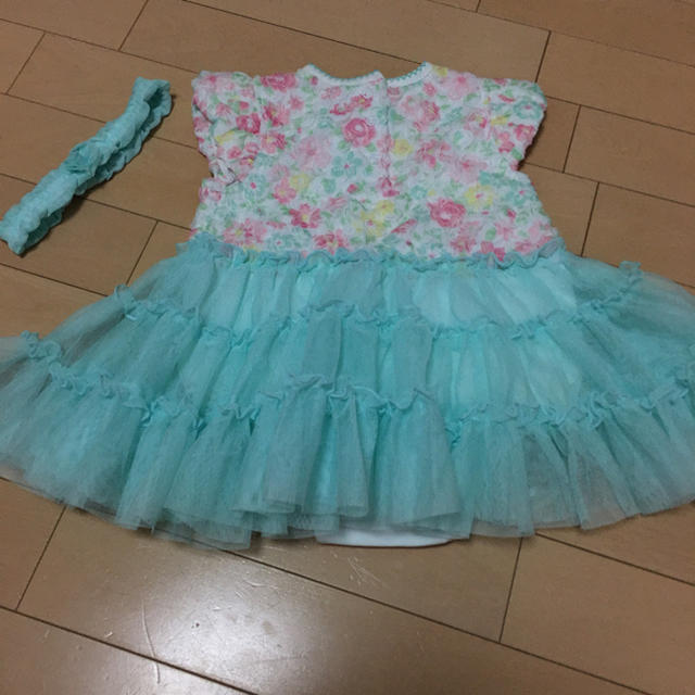 コストコ(コストコ)の［未使用］コストコ ワンピース18M キッズ/ベビー/マタニティのキッズ服女の子用(90cm~)(ワンピース)の商品写真