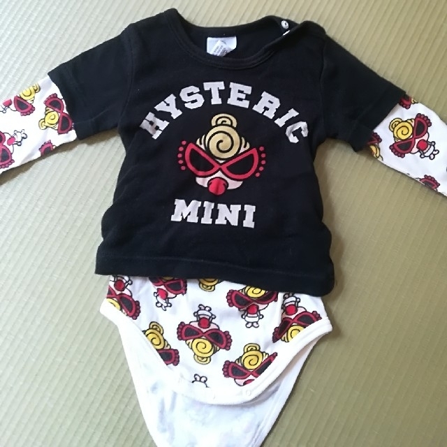 HYSTERIC MINI(ヒステリックミニ)のヒステリックミニ　ロンパース キッズ/ベビー/マタニティのベビー服(~85cm)(ロンパース)の商品写真