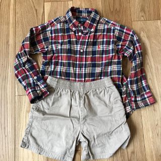 ラルフローレン(Ralph Lauren)のラルフローレン 長袖シャツ&半ズボン(ブラウス)