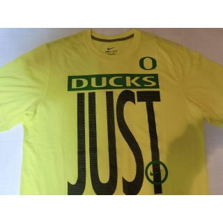 ナイキ(NIKE)のナイキ 【DRI FIT】オレゴン大【Just Do It】プリントT US S(アメリカンフットボール)