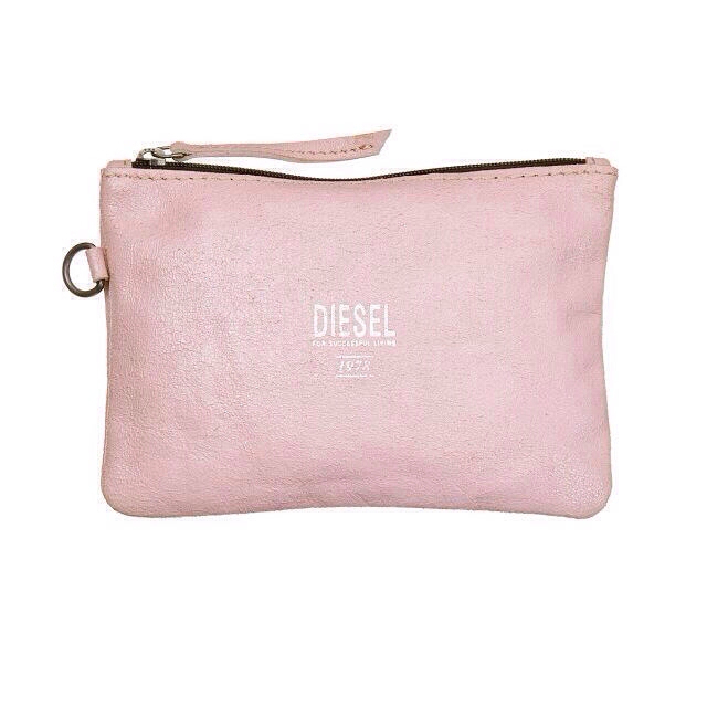 DIESEL(ディーゼル)の新品DIESEL牛革トートバッグピンク レディースのバッグ(トートバッグ)の商品写真