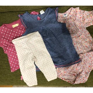 オールドネイビー(Old Navy)の【4セット】ベビー 女の子 まとめ売り 70 〜(Ｔシャツ)