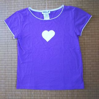 アニエスベー(agnes b.)のアニエスベー  ENFANT紫ティシャツ XLサイズ(Tシャツ/カットソー)