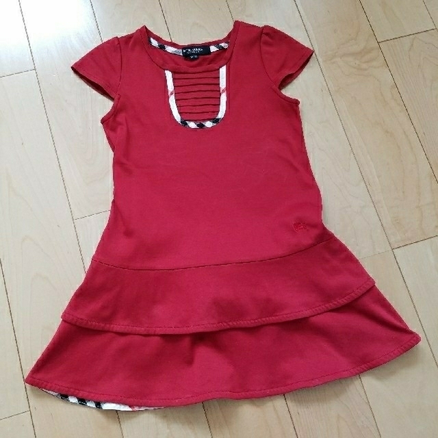 BURBERRY(バーバリー)のバーバリー　ワンピース(size100) キッズ/ベビー/マタニティのキッズ服女の子用(90cm~)(ワンピース)の商品写真