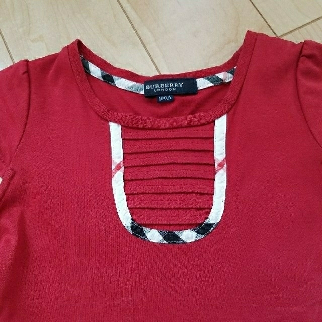 BURBERRY(バーバリー)のバーバリー　ワンピース(size100) キッズ/ベビー/マタニティのキッズ服女の子用(90cm~)(ワンピース)の商品写真