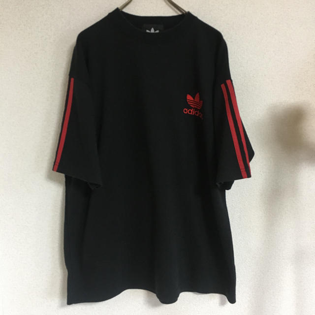 adidas(アディダス)の90s adidas【アディダス】ビッグトレフォイルTシャツ！ビンテージ！ メンズのトップス(Tシャツ/カットソー(半袖/袖なし))の商品写真