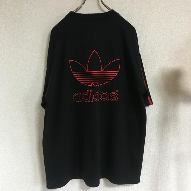 adidas(アディダス)の90s adidas【アディダス】ビッグトレフォイルTシャツ！ビンテージ！ メンズのトップス(Tシャツ/カットソー(半袖/袖なし))の商品写真