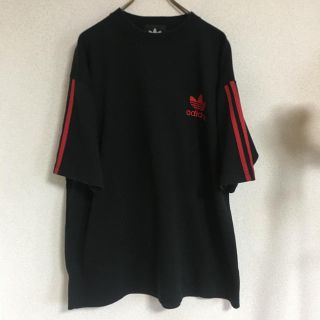 アディダス(adidas)の90s adidas【アディダス】ビッグトレフォイルTシャツ！ビンテージ！(Tシャツ/カットソー(半袖/袖なし))