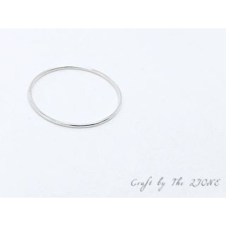 plain silver ultra slim ring (silver950)(リング)