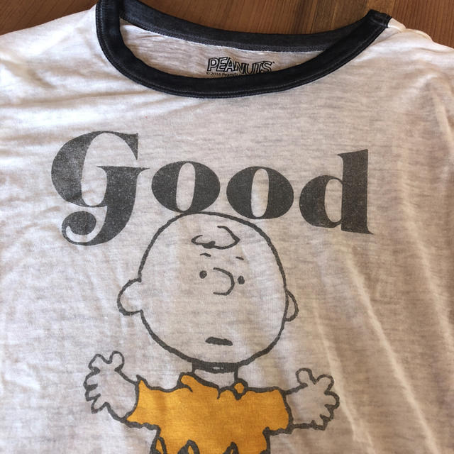 PEANUTS(ピーナッツ)のチャーリーブラウン半袖Tシャツ レディースのトップス(Tシャツ(半袖/袖なし))の商品写真