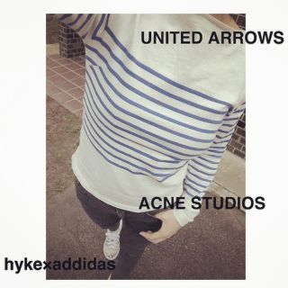 ユナイテッドアローズ(UNITED ARROWS)のユナイテッドアローズ グリーンレーベル/ボーダーカットソー(カットソー(長袖/七分))