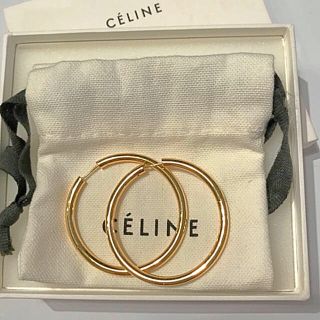 セリーヌ(celine)の✨CELINEセリーヌフープピアス　クロ様専用(ピアス)