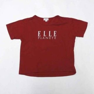 エル(ELLE)のELLE エル 半袖 Tシャツ 120 赤(Tシャツ/カットソー)