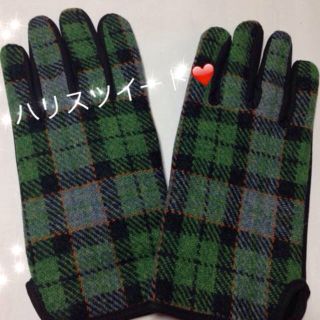 ハリス(Harriss)のツイードの王様ハリスツイード♡スマホ手袋(手袋)