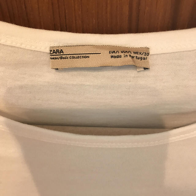 ZARA(ザラ)のzara ザラ コルセットTシャツ  レディースのトップス(Tシャツ(半袖/袖なし))の商品写真