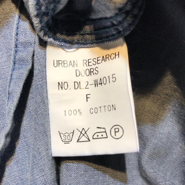 URBAN RESEARCH(アーバンリサーチ)のURBAN RESEARCH アーバンリサーチ デニムワンピース サイズF レディースのワンピース(ミニワンピース)の商品写真