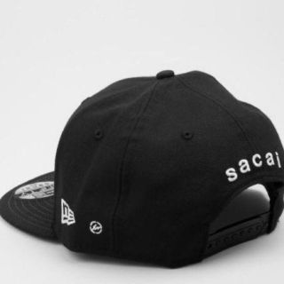 フラグメント(FRAGMENT)のSACAI X FRAGMENT DESIGN NEW ERA CAP ブラック(キャップ)