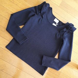 トッコ(tocco)のgono様専用♡新品♡肩フリルトップス♡(カットソー(長袖/七分))