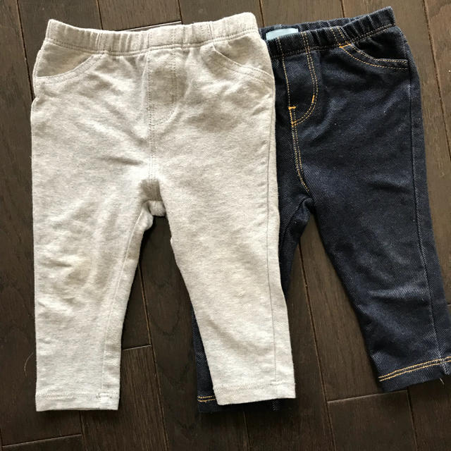 babyGAP(ベビーギャップ)のベビーギャップ レギンスパンツ 2枚セット キッズ/ベビー/マタニティのベビー服(~85cm)(パンツ)の商品写真