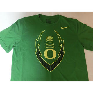 ナイキ(NIKE)のナイキ【DRI FIT】オレゴン大ダックス アメフト【O】ロゴT US S(アメリカンフットボール)