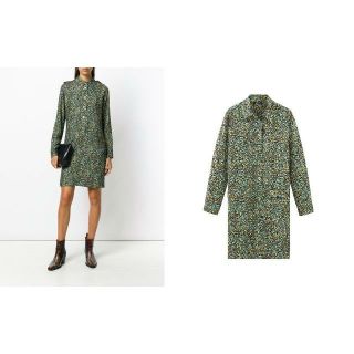 アーペーセー(A.P.C)の2017 二回のみ 37800円 A.P.C. アーペーセー ワンピース 36(ひざ丈ワンピース)