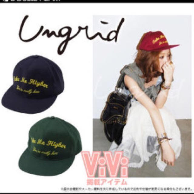 Ungrid(アングリッド)のungrid♡人気 キャップ レディースの帽子(キャップ)の商品写真