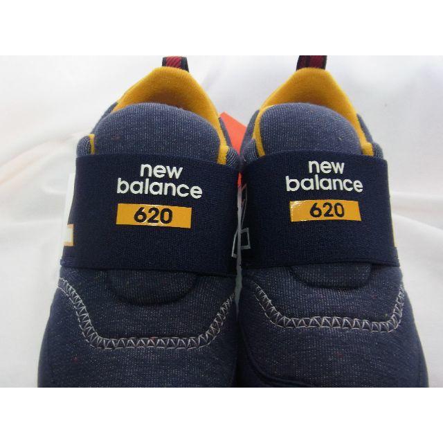 New Balance(ニューバランス)の新品　ニューバランス　ＫＳ６２０ＮＡＰ２０センチ　ネイビー キッズ/ベビー/マタニティのキッズ靴/シューズ(15cm~)(スニーカー)の商品写真