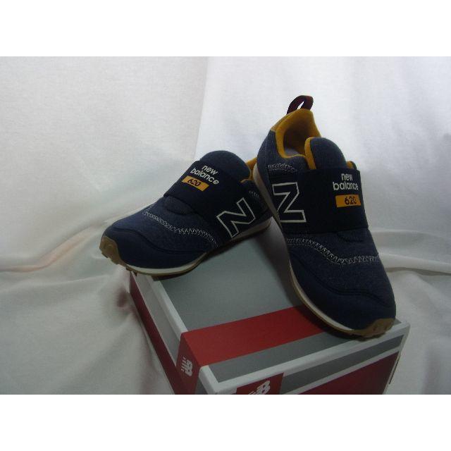 New Balance(ニューバランス)の新品　ニューバランス　ＫＳ６２０ＮＡＰ２０センチ　ネイビー キッズ/ベビー/マタニティのキッズ靴/シューズ(15cm~)(スニーカー)の商品写真