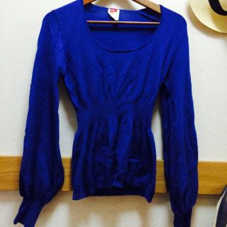 ダブルスタンダードクロージング(DOUBLE STANDARD CLOTHING)のダブルスタンダード ロイヤルブルーニット(ニット/セーター)