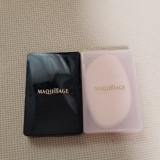 マキアージュ(MAQuillAGE)のMAQuillAGE　パフ　2つ(ファンデーション)