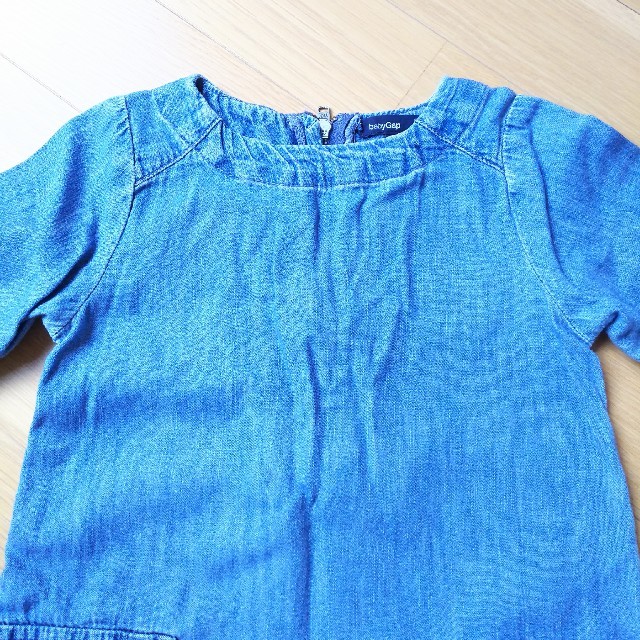 babyGAP(ベビーギャップ)の専用☆ベビーギャップ☆デニムワンピース  95 キッズ/ベビー/マタニティのキッズ服女の子用(90cm~)(ワンピース)の商品写真