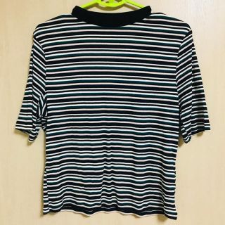 エイチアンドエム(H&M)のH&M トップ L(Tシャツ(半袖/袖なし))