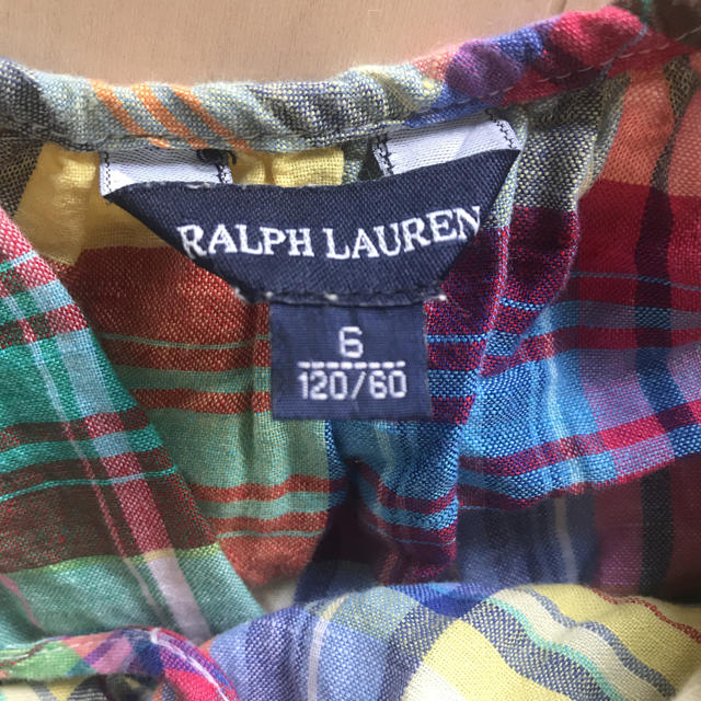 Ralph Lauren(ラルフローレン)のワンピース120 キッズ/ベビー/マタニティのキッズ服女の子用(90cm~)(ワンピース)の商品写真